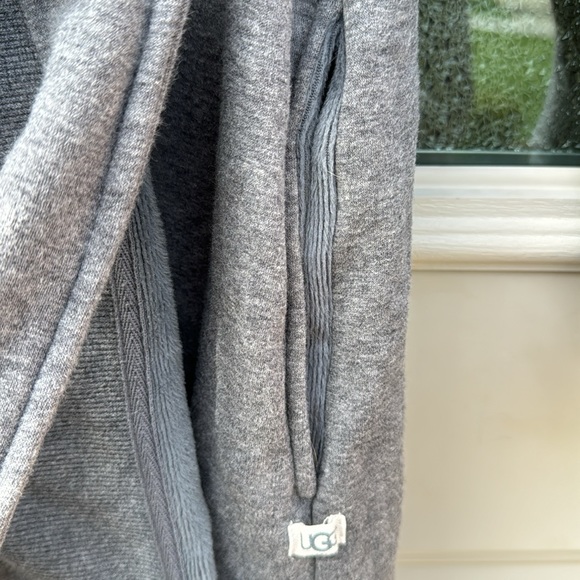 UGG Karoline long robe in grey size XS - Picture 2 of 4